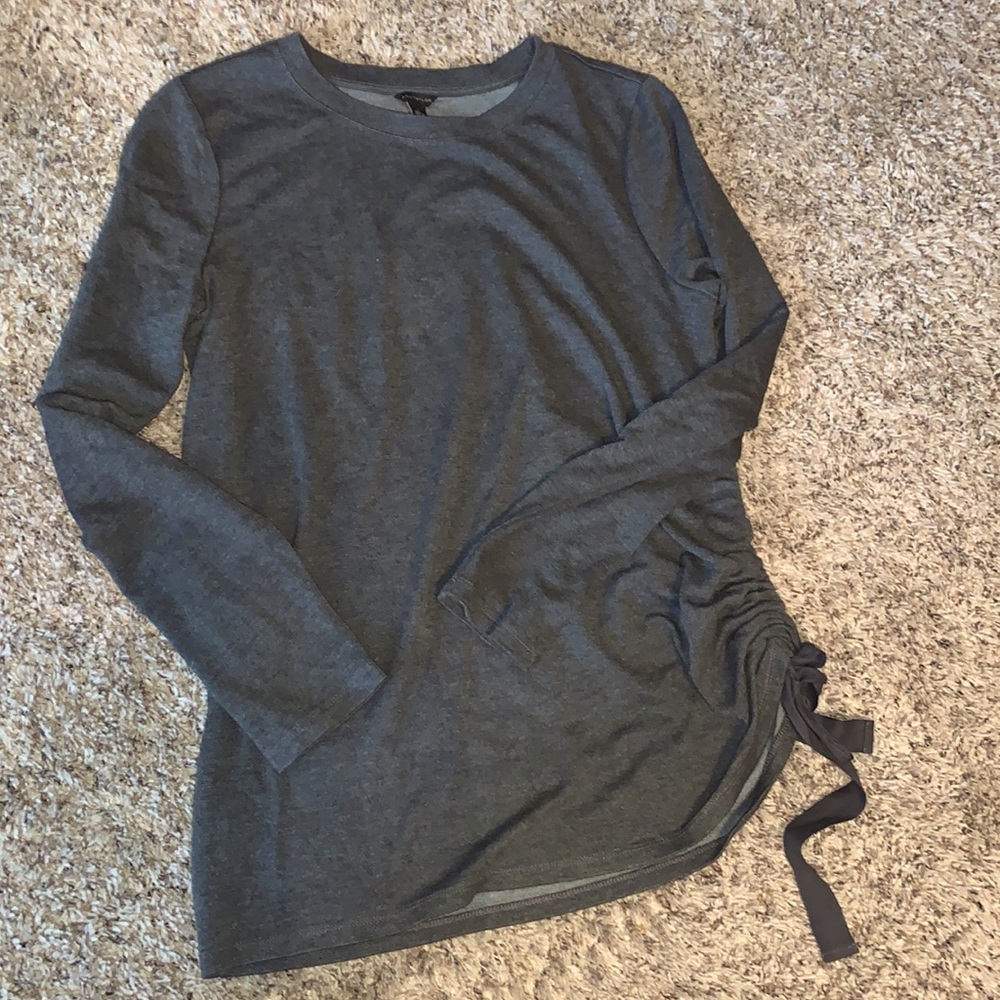 Ann Tayler side ruched knit